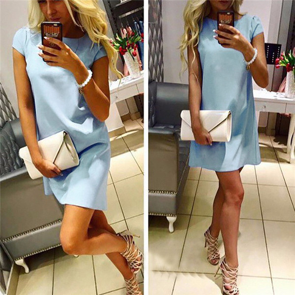 Καθημερινή πολύ άνετο γυναικείο  φόρεμα - 4 χρώματα