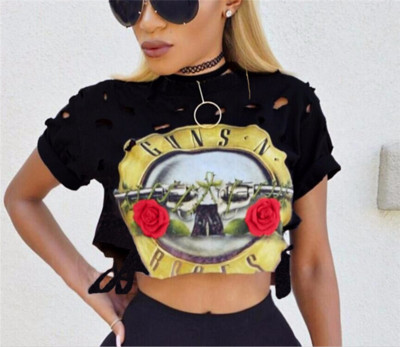 Hit γυναικείο  T-shirt με μια ενδιαφέρουσα εφαρμογή - 5 χρώματα