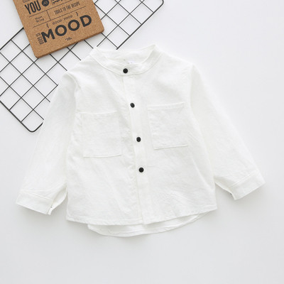Φρέσκο παιδικό πουκάμισο με μακριά μανίκια σε διαφορετικά χρώματα