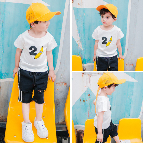 Сладка детска тениска за момчета с изображение