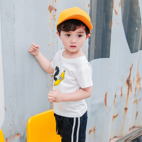 Сладка детска тениска за момчета с изображение