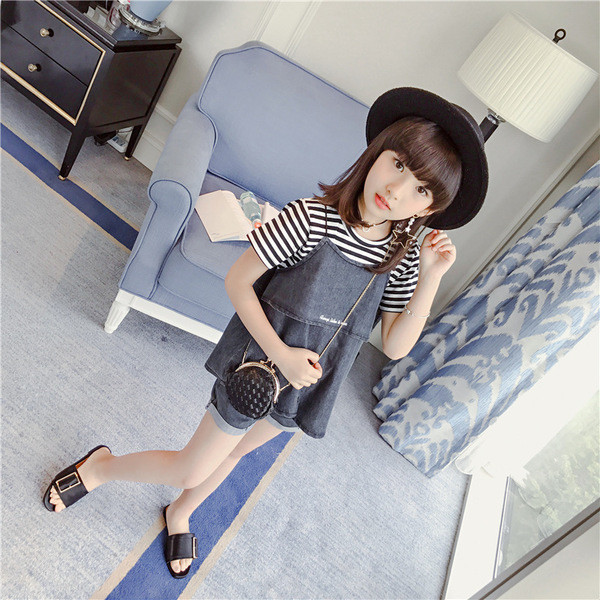 Denim σετt για τα κορίτσια - πολύ κομψό