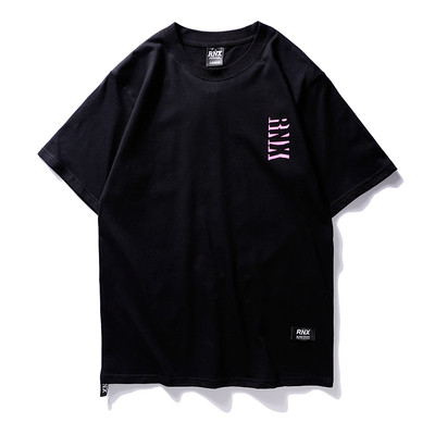 Стилна мъжка тениска с надпис, в три цвята