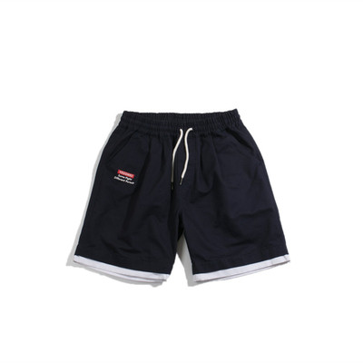 Мъжки спортни шорти в два цвята - ластични