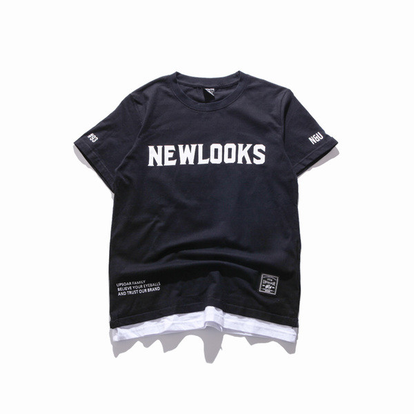 Тениска за мъжете в три цвята с надпис