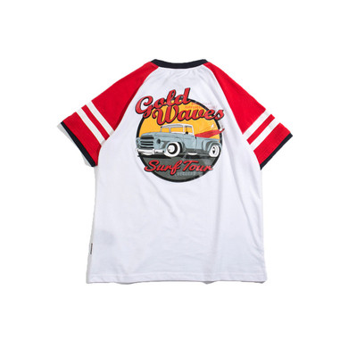 Интересен модел мъжка тениска с изображение на гърба