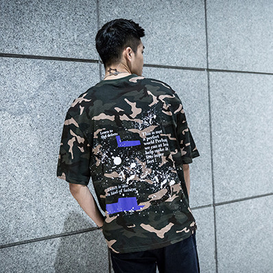 Мъжка тениска с 3/4 ръкав в два цвята