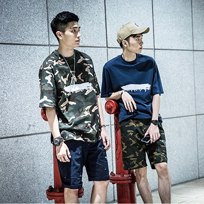 Мъжка тениска с 3/4 ръкав в два цвята