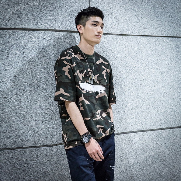 Мъжка тениска с 3/4 ръкав в два цвята