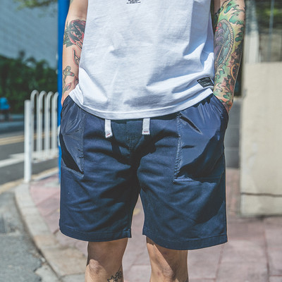 Мъжки спортни шорти в изчистен модел