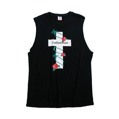 Καθημερινό φανλάκι κατάλληλη για άνδρες και γυναίκες σε μαύρο και άσπρο χρώμα