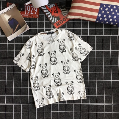 Ежедневна мъжка тениска в два цвята на мечета