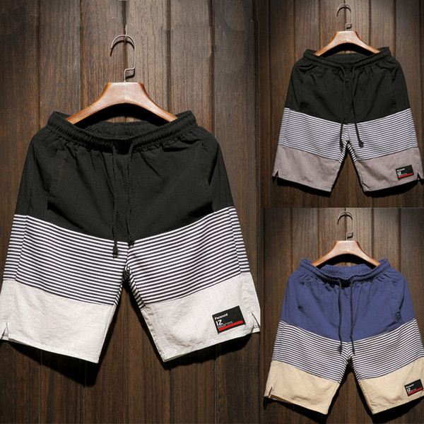 Κομψά ανδρικά σορτς σε  πολύχρωμα στυλ  - 3 σχέδια