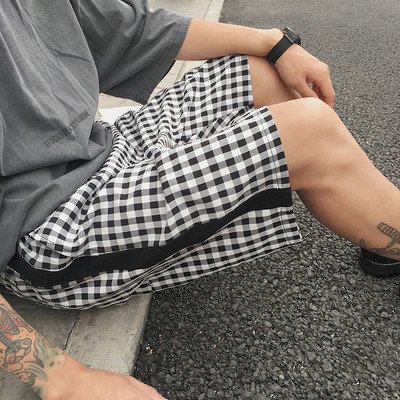 Готини мъжки шорти на каре в три модела