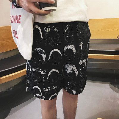 Ежедневни мъжки шорти с изображение в три модела