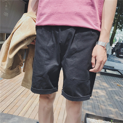 Ежедневни и стилни шорти за мъже в три цвята дълбоки джобове