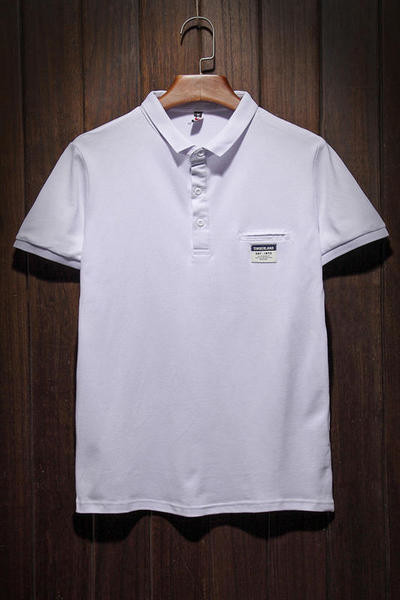 Αντρικά μπλουζάκια με κοντό μανίκ και  κολάρο και κουμπιά