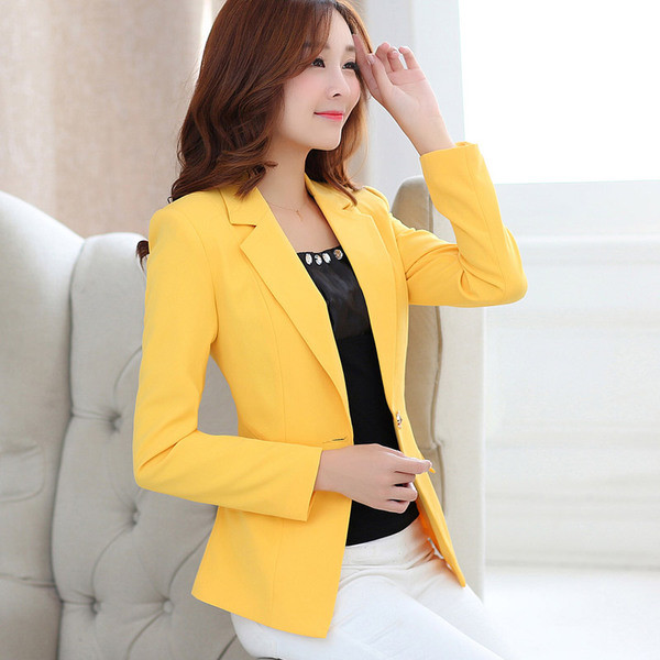 Уникално дамско стилно сако в четири различни цвята