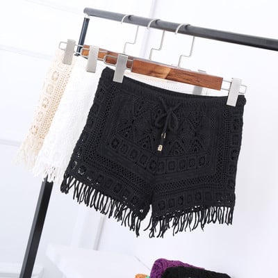 Γυναικεία σορτσάκια με κρόσσια