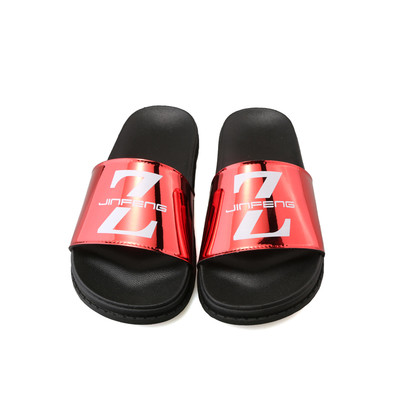 Стилни мъжки лъскави чехли в три цвята