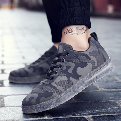 Κομψά ανδρικά πάνινα παπούτσια σε τέσσερα χρώματα - πολύ άνετα