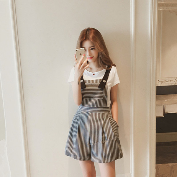 Γυναικεία σαλοπέτα ευρύ ριγέ μοτίβο