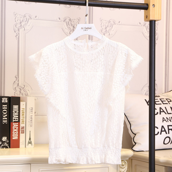 Дантелен дамски потник от дантела в три цвята