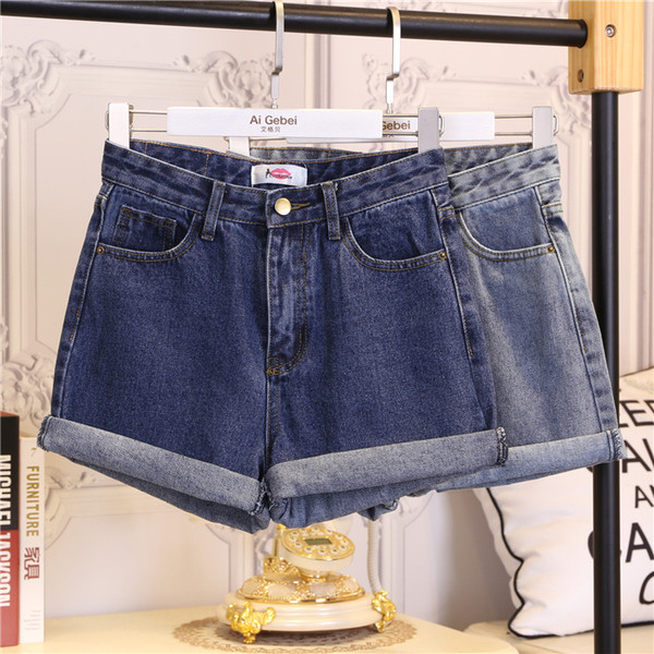 Γυναικείο κοντό παντελόνο με ψηλή μέση 