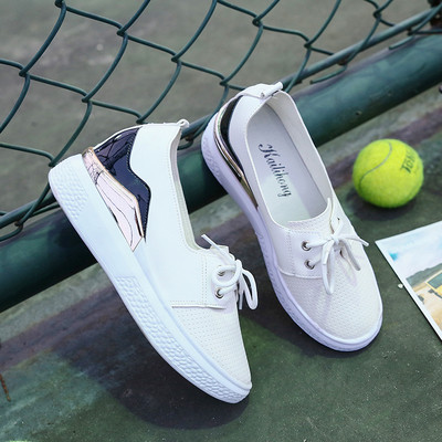 Γυναικεία αναπνεύσιμα παπούτσια με ελαφριά πλατφόρμα σε τρία χρώματα