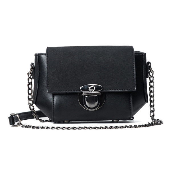 Мини сладка чанта с метална дръжка в пет цвята