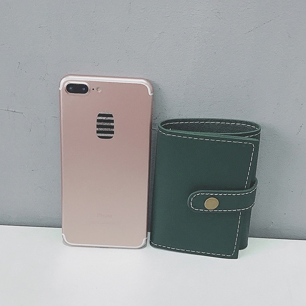 Мини дамски портфейл в семпъл модел и в пет цвята