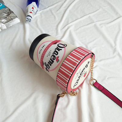 Интересна дамска чанта във формата на чаша в четири цвята