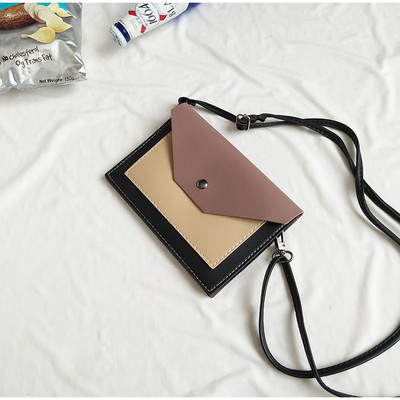 Мини дамска чанта-плик в четири разцветки