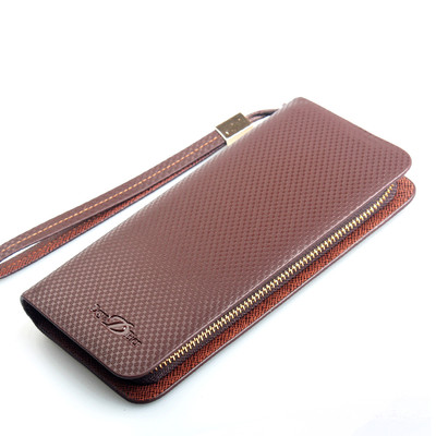 Стилен мъжки бизнес портфейл с цип - разнообразие от модели