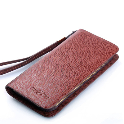 Стилен мъжки бизнес портфейл с цип - разнообразие от модели