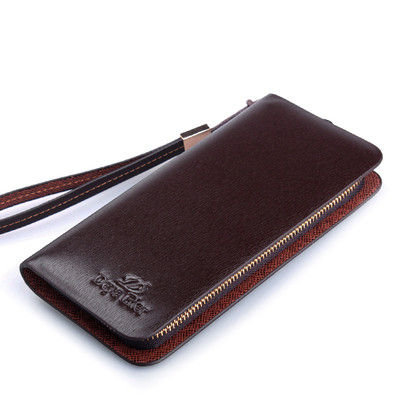 Стилен мъжки бизнес портфейл с цип - разнообразие от модели