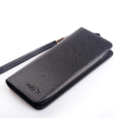 Стилен мъжки бизнес портфейл с цип - разнообразие от модели