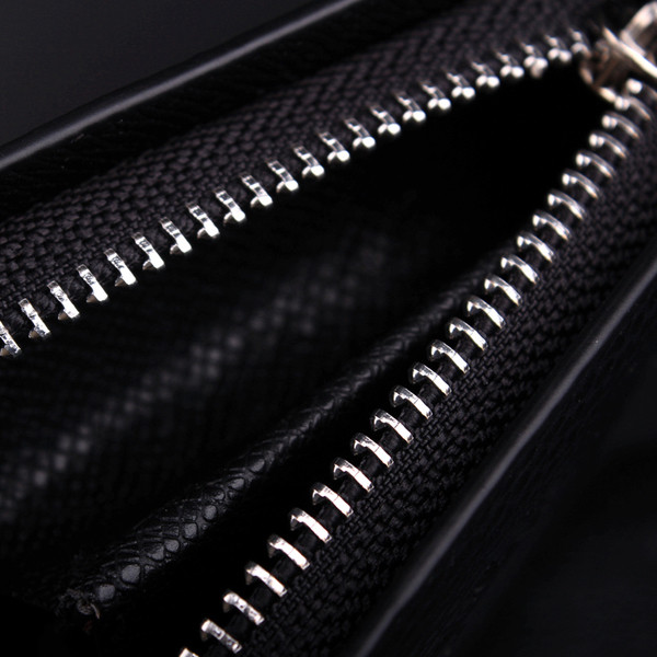 Стилен мъжки бизнес портфейл с цип - разнообразие от модели