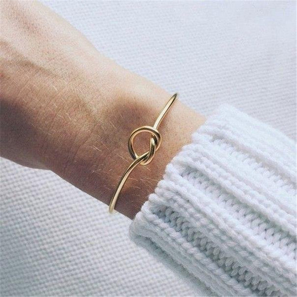 Ενδιαφέρουσες  γυναικεία λεπτά βραχιόλια χωρίς κούμπωμα - 3 χρώματα