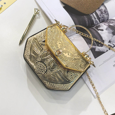 Бохемска дамска чанта в три цвята с два вида дръжки