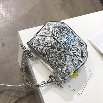 Бохемска дамска чанта в три цвята с два вида дръжки