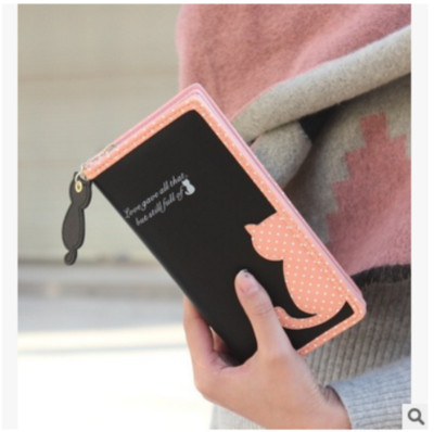 Сладък дамски портфейл в два модела - малък и голям, в много разцветки