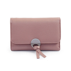 Стилен мини дамски портфейл в пет цвята