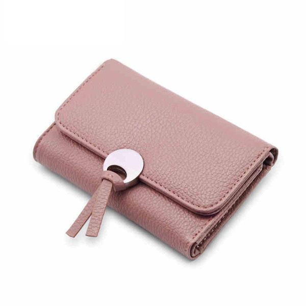 Стилен мини дамски портфейл в пет цвята