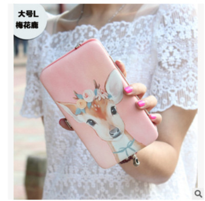 Сладък дамски портфейл в много цветове с изображения