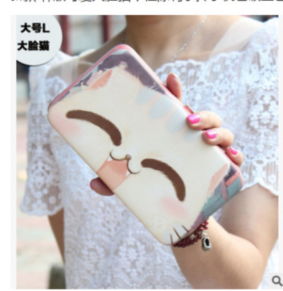 Сладък дамски портфейл в много цветове с изображения