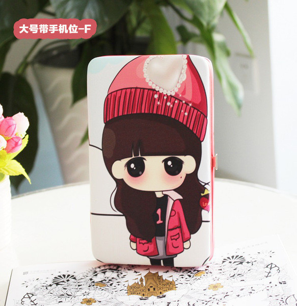 Сладък дамски портфейл в много цветове с изображения