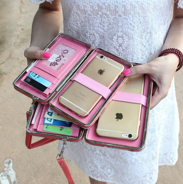 Сладък дамски портфейл в много цветове с изображения