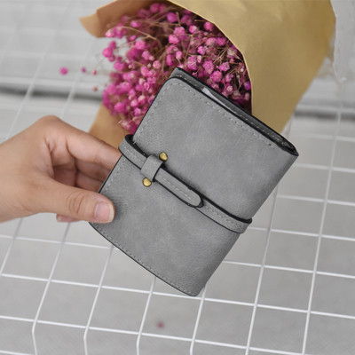 Семпъл мини дамски портфейл в пет цвята в 