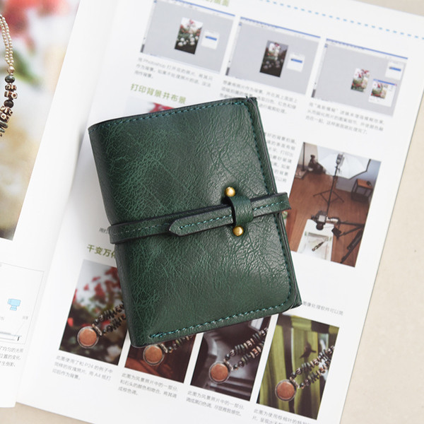 Семпъл мини дамски портфейл в пет цвята в 